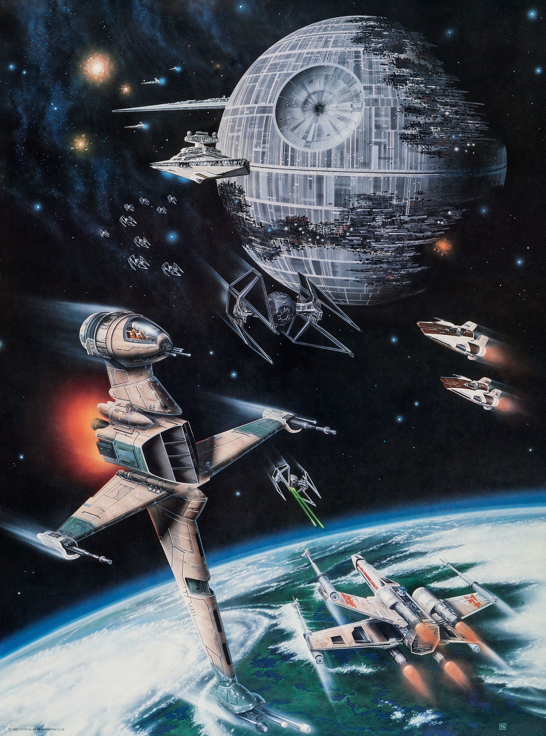 Return of the Jedi Fan Club Poster